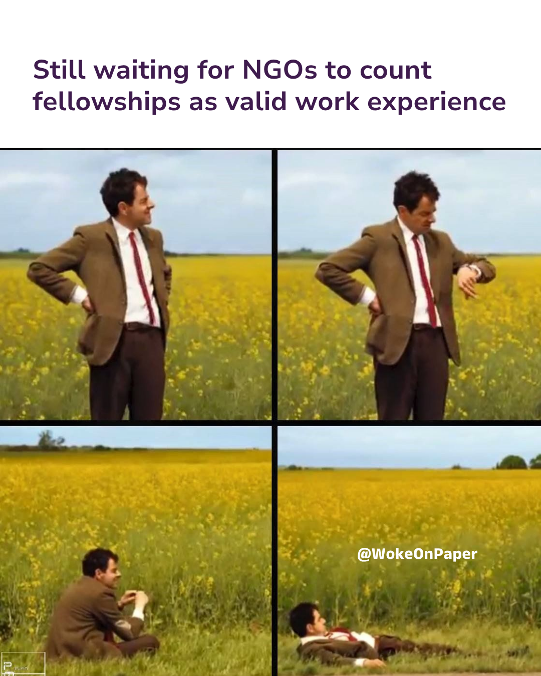 The Fellowship That Doesn't Count