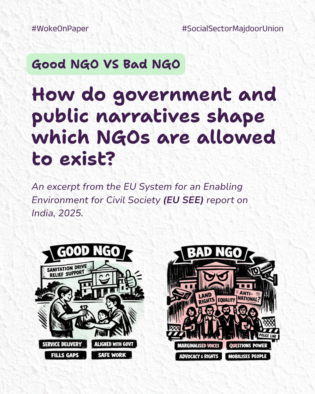 How Government and Public Narratives Shape Which NGOs Are Allowed to Exist
